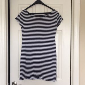 Banana Republic Striped Cotton Dress